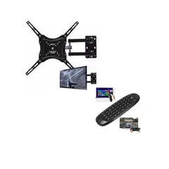 INNOVA - Soporte Televisor Lcd Smart Tv Pared Ajustable 14-55 Con Control Magic