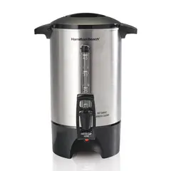HAMILTON BEACH - Cafetera y tetera para bebidas calientes de 45 tazas.