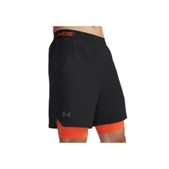 UNDER ARMOUR - Short Hombre VANISH WOVEN 2N1 STS Negro