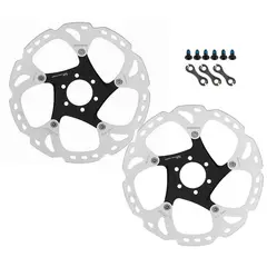 SHIMANO - Disco Rotor Freno Bicicleta Rt86 180mm 6t X2unidades