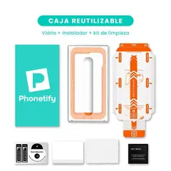 PHONETIFY - Protector de Pantalla Para Samsung S22 Plus Fácil Instalación