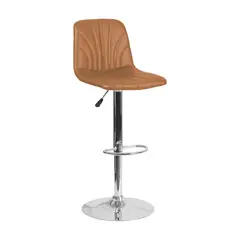 GENERICO - Silla Bar Butaco Alta Giratoria Pvc Barra Cocina Refmercedes Cafe
