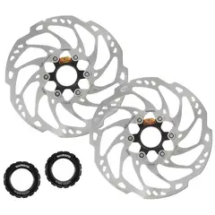 SHIMANO - Disco Rotor Freno Bicicleta Rt70 203mm Clock X2und