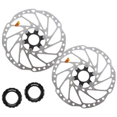 SHIMANO - Disco Rotor Freno Bicicleta Rt64 203mm Clock X2und