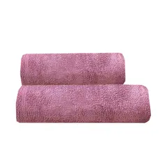HOMETEX - JUEGO DE TOALLAS IVY ROSADA