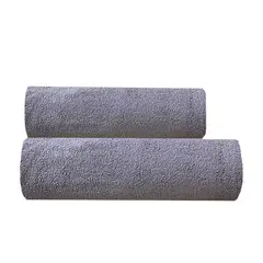 HOMETEX - JUEGOS DE TOALLAS IVY GRIS