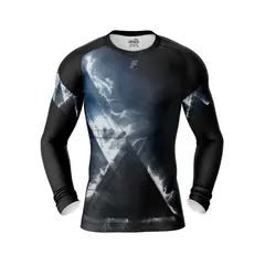 ARMAZI SPORT - NATACIÓN LYCRA BUZO PROTECCIÓN UV RESISTENTE AL CLORO ARMAZI NEGRO