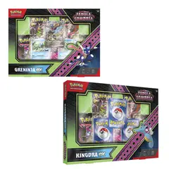 POKEMON - Colección Pókemon TCG Cartas Greninja Kingdra Ex Shrouded Fable