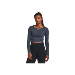 UNDER ARMOUR - Camiseta Mujer VANISH SEAMLESS LS Gris UNDER ARMOUR.
