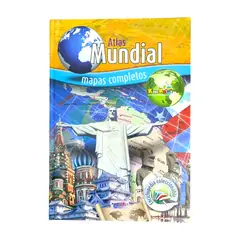 GENERICO - Libro Atlas Mundial Mapas Completos Tapa Dura