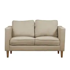 ELITE LIVING - SOFA MONTREAL 2 PUESTOS CAMEL MICROFIBRA