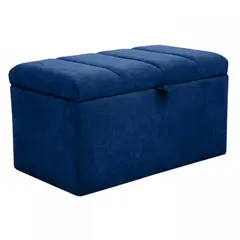 DISEÑOS RAMONA'S - Puff Baúl Paneles 80x40 Índigo