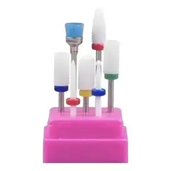 GENERICO - Kit De Brocas Puntas Fresa Ceramica Para Drill Pulidor