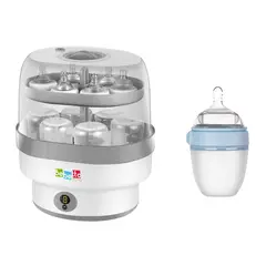 BEBETTO - Esterilizadora + Tetero Silicona 5 Onz