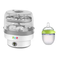 BEBETTO - Esterilizadora + Tetero Silicona 5 Onz