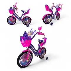 BRITOCHET - REF SM-16 Bicicleta Para Niña De 4 a 9 Años RIN 16 Princesa