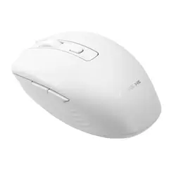 XTRIKE ME - Mouse Conexion Dual Inalámbrico Bluetooth USB GW-224 Blanco