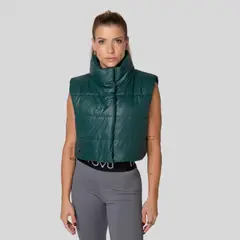 MOVU - Chaleco deportivo corto puffy mujer sportswear.