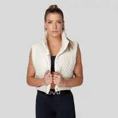 MOVU - Chaleco deportivo corto puffy mujer sportswear.