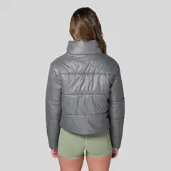MOVU - Chaqueta deportiva mujer puffy gris Sportswear.
