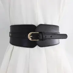 GENERICO - Cinturón de moda en cuero genuino para mujer