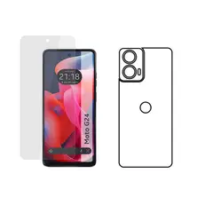 GENERICO - Protector Pantalla Y Trasero Hidrogel MOTOROLA MOTO G24 G24 POWER
