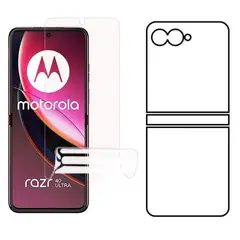 GENERICO - Protector Pantalla Y Trasero Hidrogel MOTOROLA RAZR 40 ULTRA