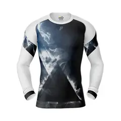 ARMAZI SPORT - NATACIÓN LYCRA BUZO PROTECCIÓN UV RESISTENTE AL CLORO ARMAZI BLANCO