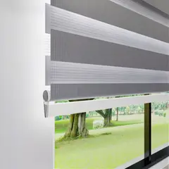 NOVELTY HOME - Cortina Elegance Coin Gris Grafito 120x180 cm