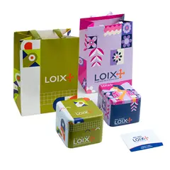 LOIX - Reloj mujer LA2118-9 Rojo con dorado