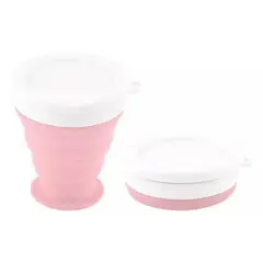 GENERICO - Vaso Portátil De Silicona Plegable Re Utilizable Retráctil