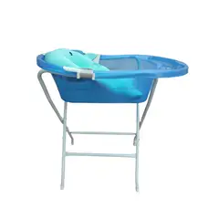 PRODEHOGAR - Bañera o Tina Para Bebe Con Soporte Plastico y Base Metalica