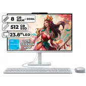 LENOVO - TODO EN UNO AIO A100 INTEL CELERON N100 8GB RAM 512GB SSD 238 LED