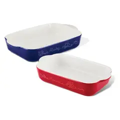 FARBERWARE - Set x 2 moldes para hornear en cerámica. Colección Disney