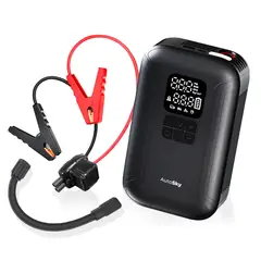 AUTOSKY - Arrancador Portátil 2 en 1 Con Inflador