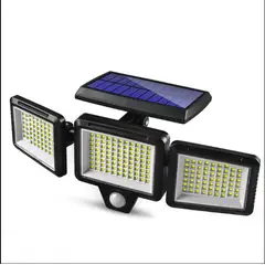 GENERICO - Reflector De 3 Lamparas Con Sensor De Movimiento