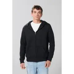 KOAJ - Buzo con capota unicolor, bolsillo y cremallera HOMBRE