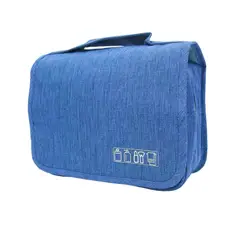 INNOVA - Organizador Cosmetiquera De Maquillaje Impermeable Azul Para Bolsos