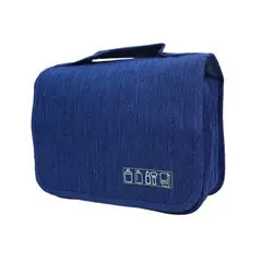 INNOVA - Organizador Cosmetiquera De Maquillaje Impermeable Azul Para Bolsos