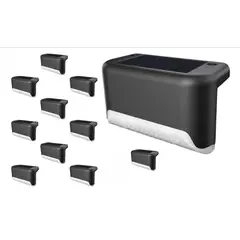 KOBALT - Luces solares de cubierta para exteriores x 10 unidades