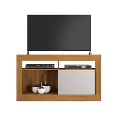 MULTIMUEBLES - RACK PARA TV 50 NOGAL BLANCO 1030