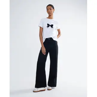 SEVEN SEVEN - Jean Para Mujer Wide-Leg Color Negro Marca #28160850