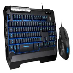 THERMALTAKE - Combo Gamer Teclado Y Mouse Commander V2 Ttsport