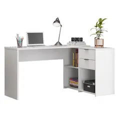 MULTIMUEBLES - ESCRITORIO MODULAR BLANCO 2060
