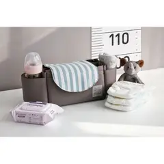 GENERICO - Organizador De Accesorios de Bebe universal para coche Gris
