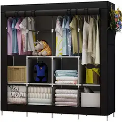 ONE PIXEL - Closet Armario Grande En Tela Anti Humedad Armable 4 Espacios