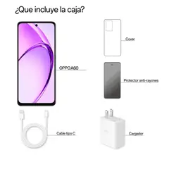 OPPO - Celular A60 256GB Blanco