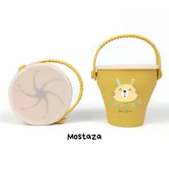 GENERICO - Porta Snack Portable De Fruta Y Comida Sellado Mostaza