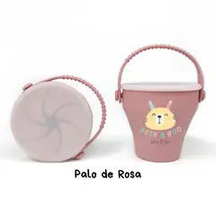 GENERICO - Porta Snack Portable De Fruta Y Comida Sellado Palo Rosa