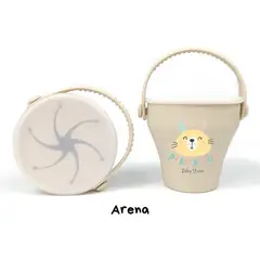 GENERICO - Porta Snack Portable De Fruta Y Comida Sellado Color Arena